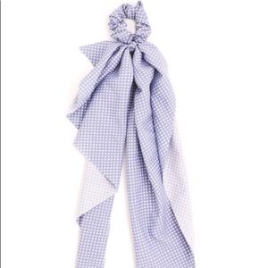 Hair scrunchie and scarf